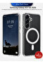 Samsung Galaxy A57 5G 2026 TPU Magsafe Protective Yellowing Resistant Clear Magnetic Case Cover
