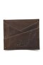 Antique Brown Genuine Leather Slim Modek Credit Card Holder // Grd260225Wt1438 - 7