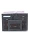 Antique Black Genuine Leather Men's Wallet with Removable Hidden Card Holder // Grd260225Wt1580