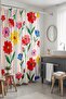 Bathroom Curtain, Floral Feast Patterned Shower Curtain, Bathtub Curtain 175X200Cm - 2