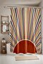 Bathroom Curtain, Colorful Sunrise Patterned Shower Curtain, Bathtub Curtain 175X200Cm - 3
