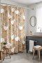 Bathroom Curtain, Ducks in the Garden Patterned Shower Curtain, Bathtub Curtain 175X200Cm - 2