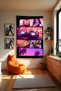 Gta 5 Iconic Opening – Anime Movie Character Themed Quality Fabric, Room Decor Tapestry Wall Carpet - 4