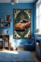 Classic Orange – Anime Film Character Themed Quality Fabric, Room Decor Tapestry Wall Carpet - 3