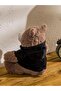 Baby Plush Throw Pillow with Bear Figure 28 cm (S6) - 2