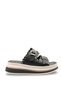 Larissa Cara Women's Slippers 0012333 Black - 5