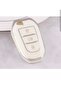 Citröen C3 C4 C5 Aircross Key Protection Case with Headlight Keys See 2Nd Image White/Chrome