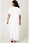 Maxi Boy Casual Women's T-Shirt Comfortable Oversized Long Dress – K12 241 - 2