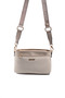 Sand - Sand Beige Houndstooth Plaid Women's Crossbody Bag Sp1184