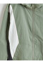 Lcw Kids Khaki Hooded Boy's Coat - 4