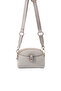 Sand - Sand Beige Houndstooth Plaid Women's Crossbody Bag Sp1144