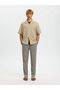 Hose Slim Tapered Leinenmix - 6