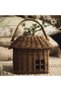 Natural Rattan & Bamboo Children's House Decorative Object & Bohemian Children's Room Organizer - 3