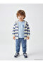 Esse Collection Ecru Striped Hooded Baby Boy 3-Piece Set