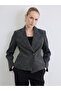 Esvab • Modern & Distinctive Double-Breasted Roba Collar Textured Women's Blazer Jacket - 2