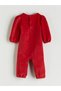 Two Mt Shop Quality Lcw Baby Red Bow Detailed Baby Girl Jumpsuit - 5
