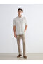Regular Fit Short Sleeve Striped Men's Shirt - 2