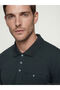 Nevavm with a Difference Polo Collar Long Sleeve Men's T-Shirt - 3