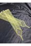 Vespera Sparkling Sequined Shahmaran Gloves Yellow - 6