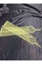 Vespera Sparkling Sequined Shahmaran Gloves Yellow - 3