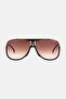 Men 206297 Oversized Sunglasses, Black