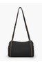 Monogram Print Shoulder Bag with Double Handle - 5