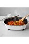 6L Multifunctional Electric Pot 1600W Non-Stick Cooker with Thermostat Control - 4