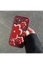 Samsung Galaxy S23 Fe Compatible High-Quality Plain Cherry Pattern, Drop-Resistant Silicone Case - 3