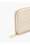 Logo Textured Zip Around Wallet - 3