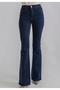 New Season High Waist Lycra Shape-Up Flare Women's Spanish Flare Jeans - 3
