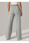 2-Piece Sweatpants for Women - Black & Gray High Waist Pockets Relaxed Fit Baggy Sweatpants - 5