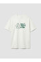 Xside Oversized Crew Neck Garfield Printed Men's T-Shirt - 5