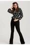 New Season High Waist Lycra Shape-Up Flare Women's Spanish Flare Jeans - 2