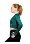 Women's Full-Sleeve Crop Top