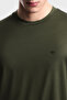Cotton Blend Regular Fit Crew Neck T-Shirt Men's t Shirt Em005491 Af24839 U812 - 4