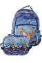 Dinosaur School Bag Çnt 5110/03 School Bag and Lunch Set