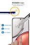 عبوة من قطعتين من واقي الشاشة الزجاجي الممتاز لهاتف Honor X9d - 4