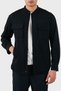 Regular Fit Classic Collar Hidden Zipper Shirt Men's Shirt Em005427 Af23435 Ub118