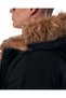 Mv Fur Detailed Parker Style Black Jacket - 3