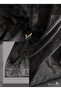 Anthracite Cloud Tulle Curtain Eyelet Curtain Rustic Tulle Curtain - 3
