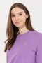 Women's Lilac Crew Neck Basic Sweater 50251905-Vr034 - 2