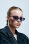 Guxxe Women'S/Girls' Cat Eye Blue Sunglasses - 2