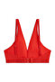 Women's Longline Rp Triangle Orange Bikini Top - 5