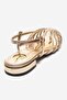 Liss Gold Skin Women's Sandals - 5