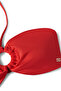 Women's Halter Neck Orange Bikini Top - 4