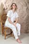 Women's Cotton Trousers Pajama Set - 5