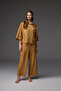 Viscose Jacquard Shirt Collar Pajama Set Bm-1806 - 2