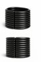 Bathroom Curtain Rings (Pack of 16), Shower Curtain Hooks 16 Pcs - 2