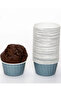 Black 50-Piece Cake Mold 6.5x4 Cm Hard Cardboard Muffin Mold Cupcake Capsule