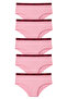 Women'S, Cotton-Pack Hipster Basic Slip Panties, Extra E Stretchy Waistband, Pack of 5 - 5